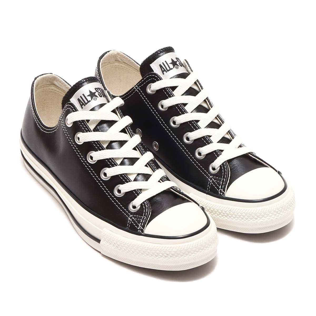 CONVERSE AS (R) OLIVE GREEN LEATHER OX BLACK