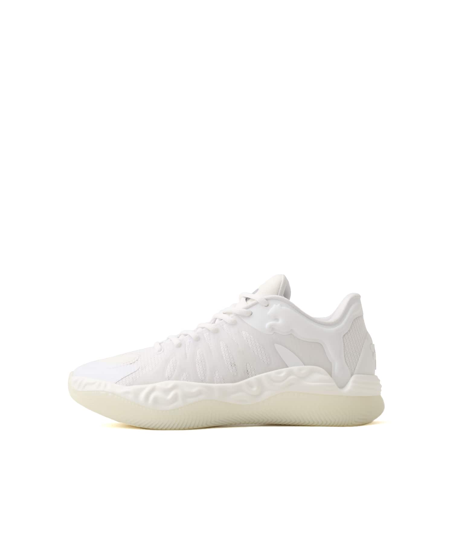 PUMA HALI 1 TEAM PUMA WHITE-VIBRANT SILVERのメイン画像