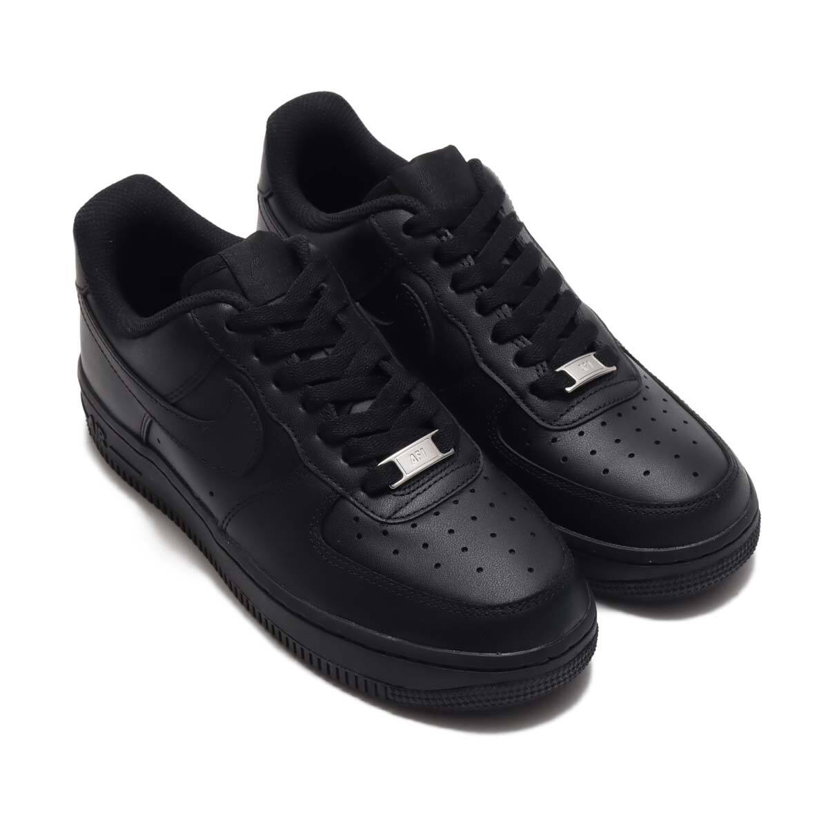 NIKE WMNS AIR FORCE 1 '07 BLACK/BLACK 20HO-I_photo_large