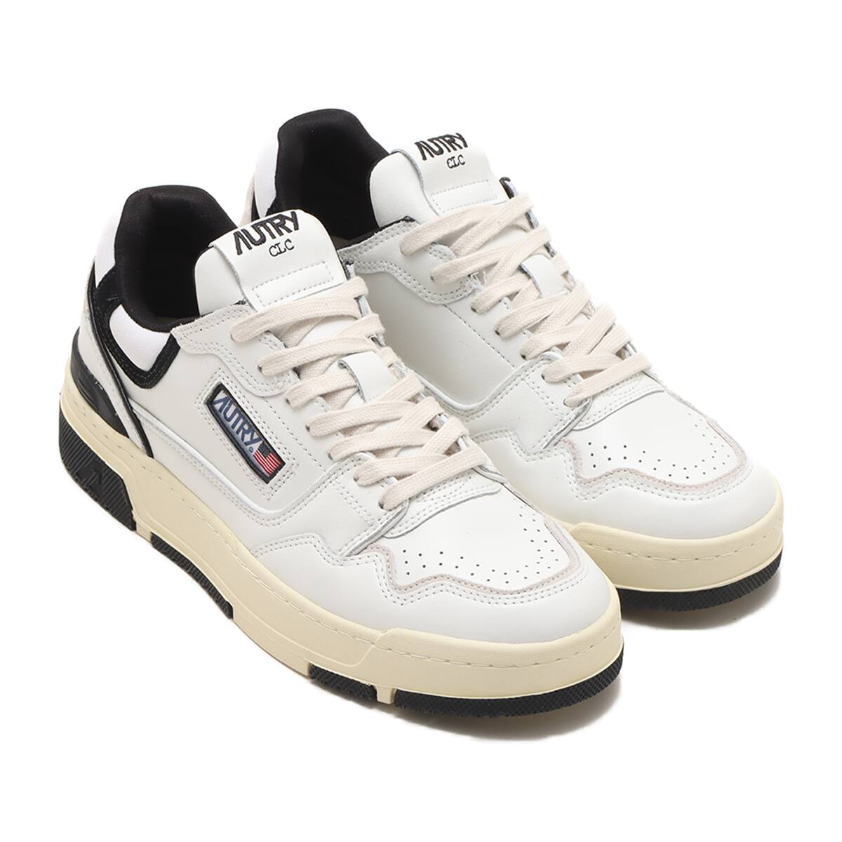 AUTRY CLC LOW MAN MULT/MAT WHT/BLK 23FA-I