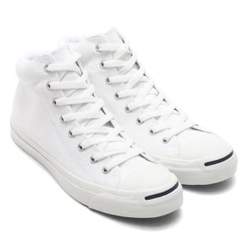 CONVERSE JACK PURCEL MID WHITEのメイン画像