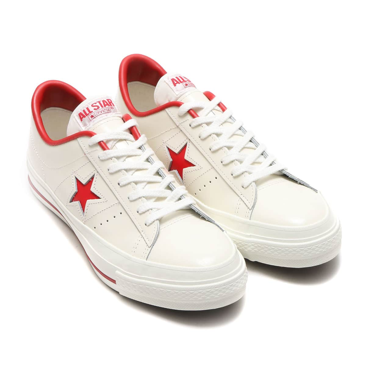 CONVERSE ONE STAR J ホワイト/レッド 23FW-I