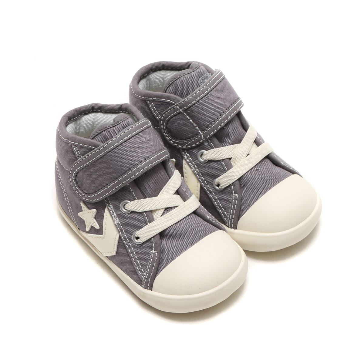 gray baby converse