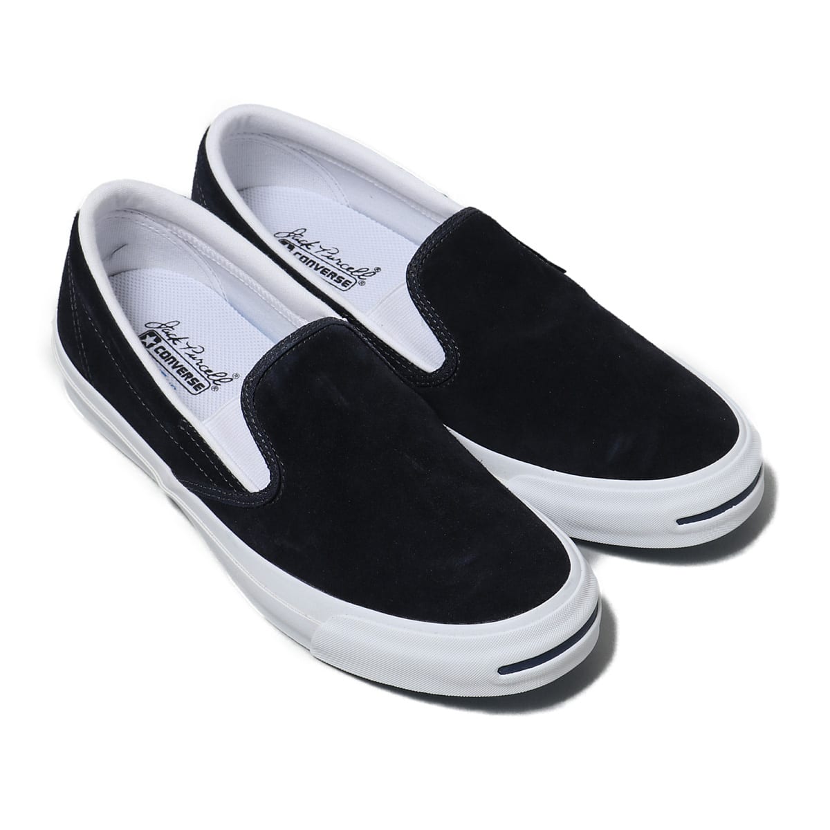 converse jack purcell slip ons