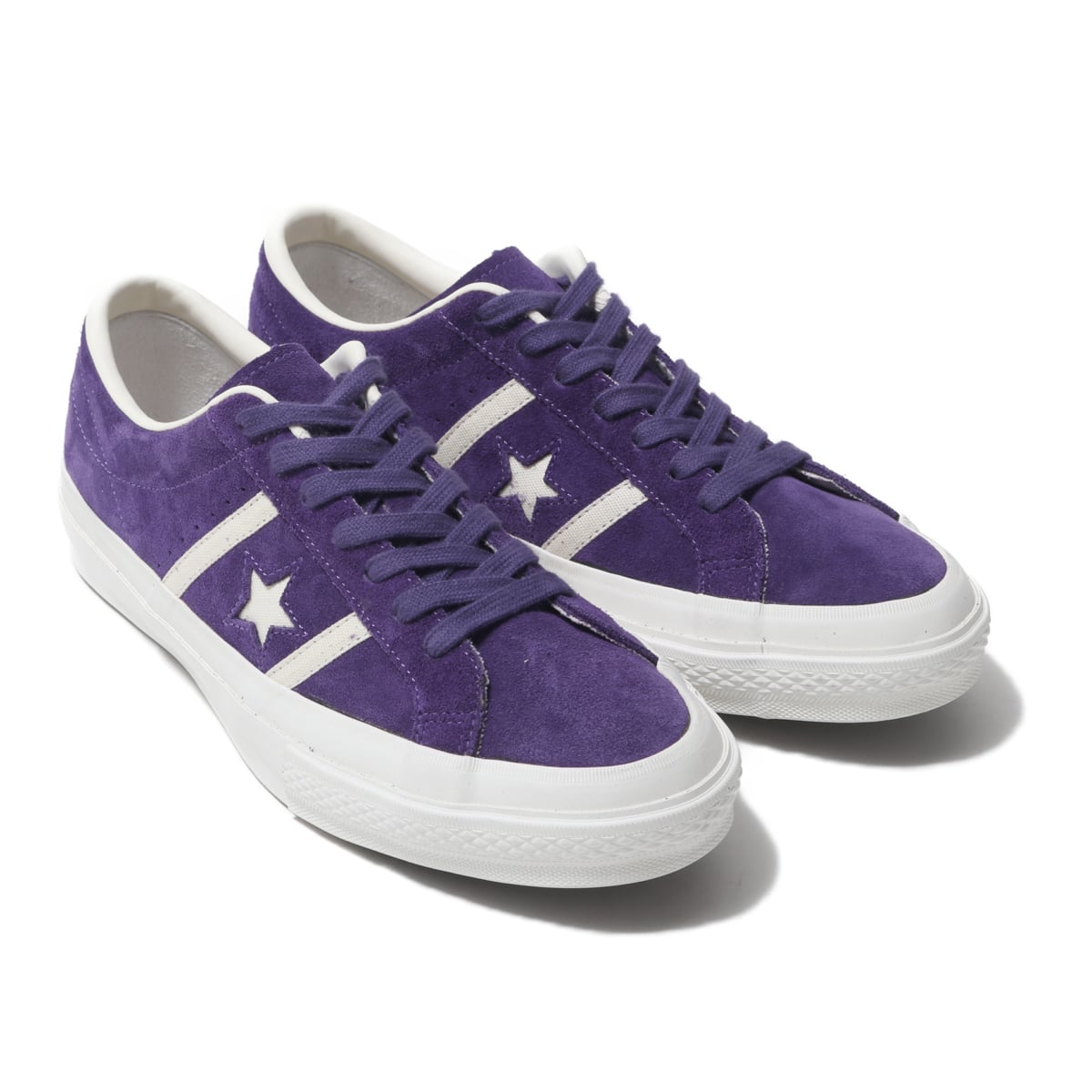CONVERSE STAR&BARS SUEDE PURPLE 19FA-S_photo_large