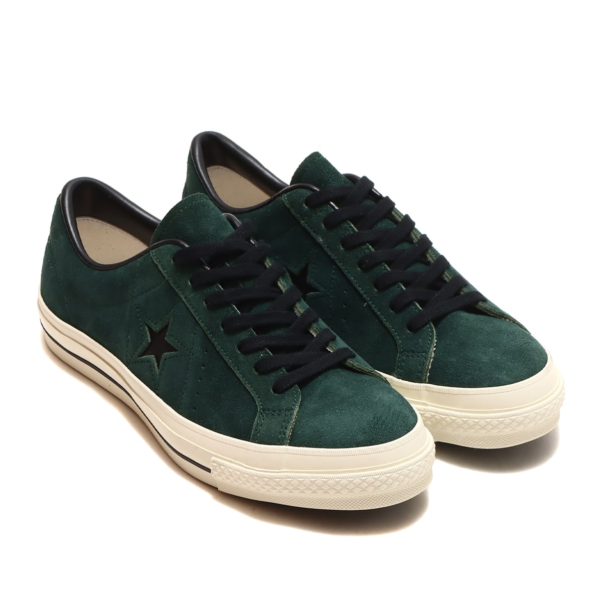 CONVERSE ONE STAR J SUEDE GREEN/BLACK