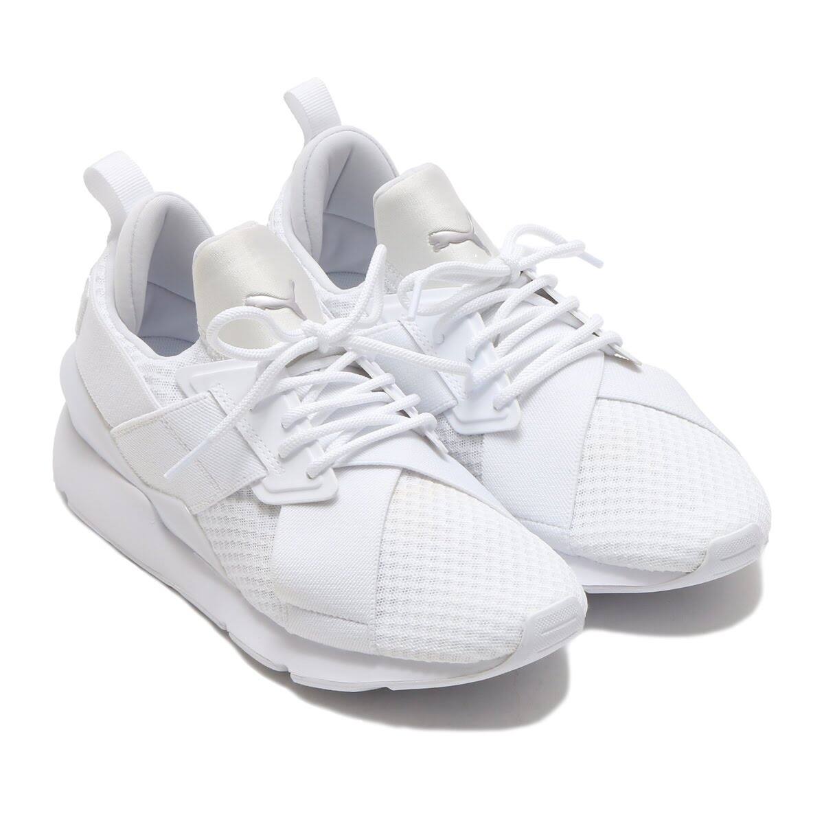 puma muse white