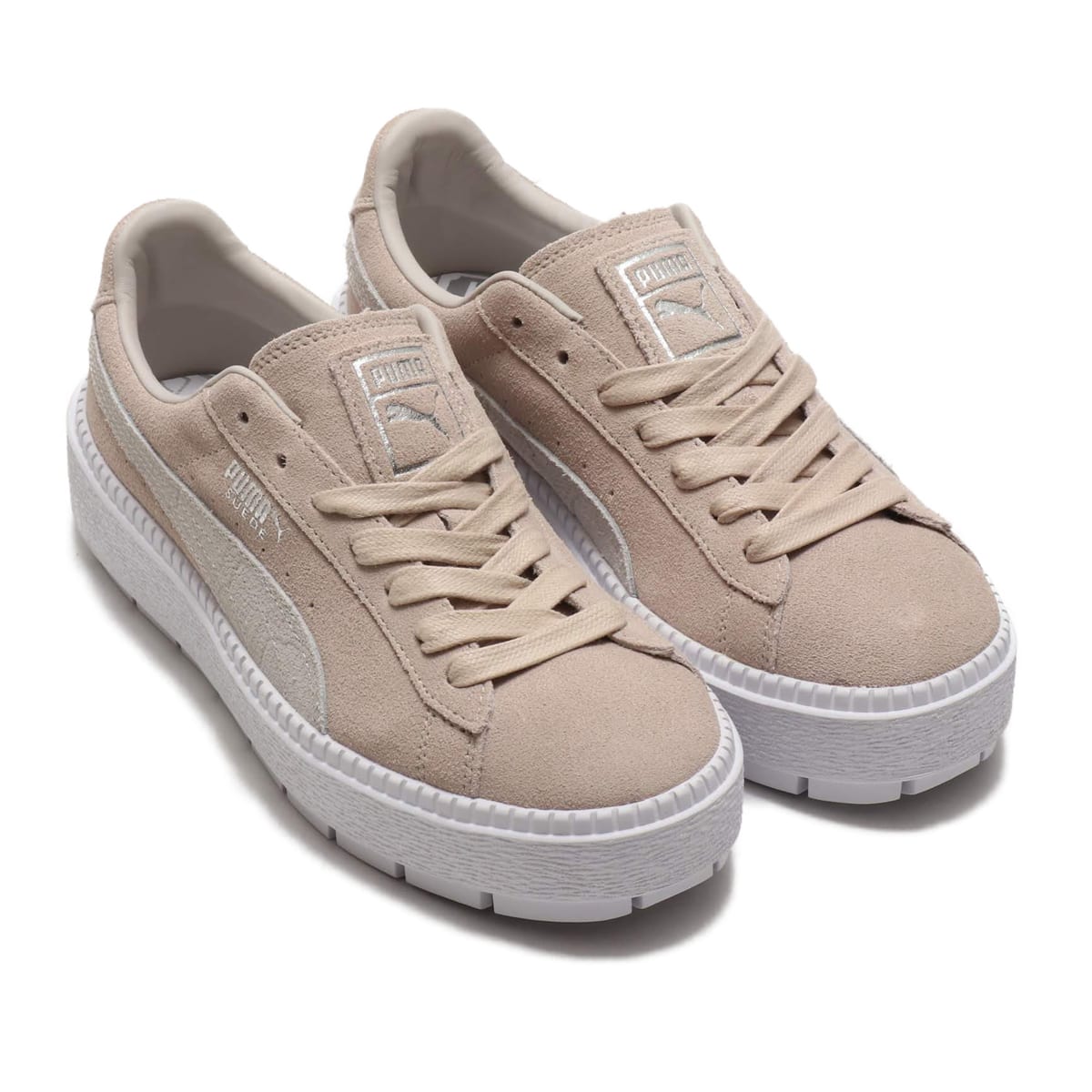 puma suede platform trace