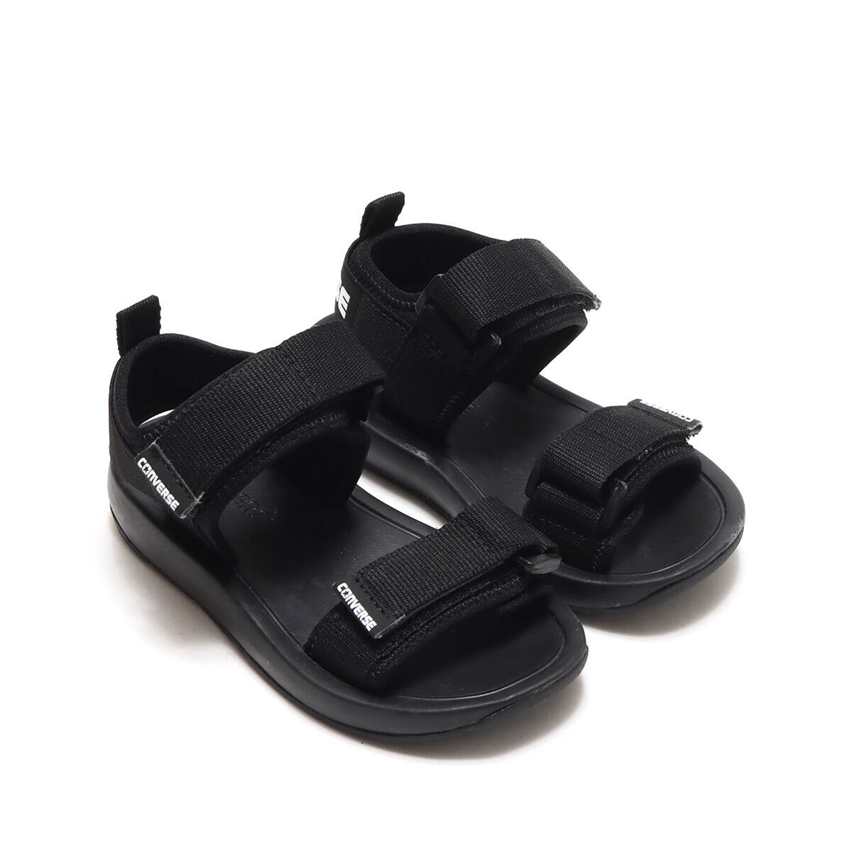 CONVERSE KID'S LOGOSTRAP SANDAL BLACK 22SS-Iのメイン画像