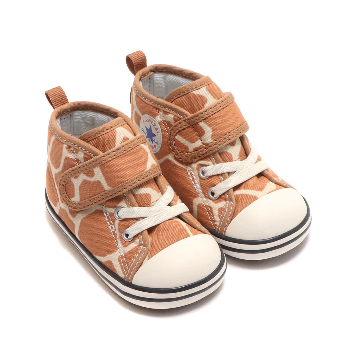 CONVERSE CHILD ALL STAR N GIRAFFESPOT V-1 BROWN 22SS-Iのメイン画像