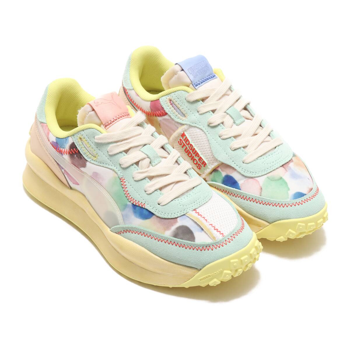 PUMA STYLE RIDER KIDSUPER WHITE/AQUA 20FA-S_photo_large