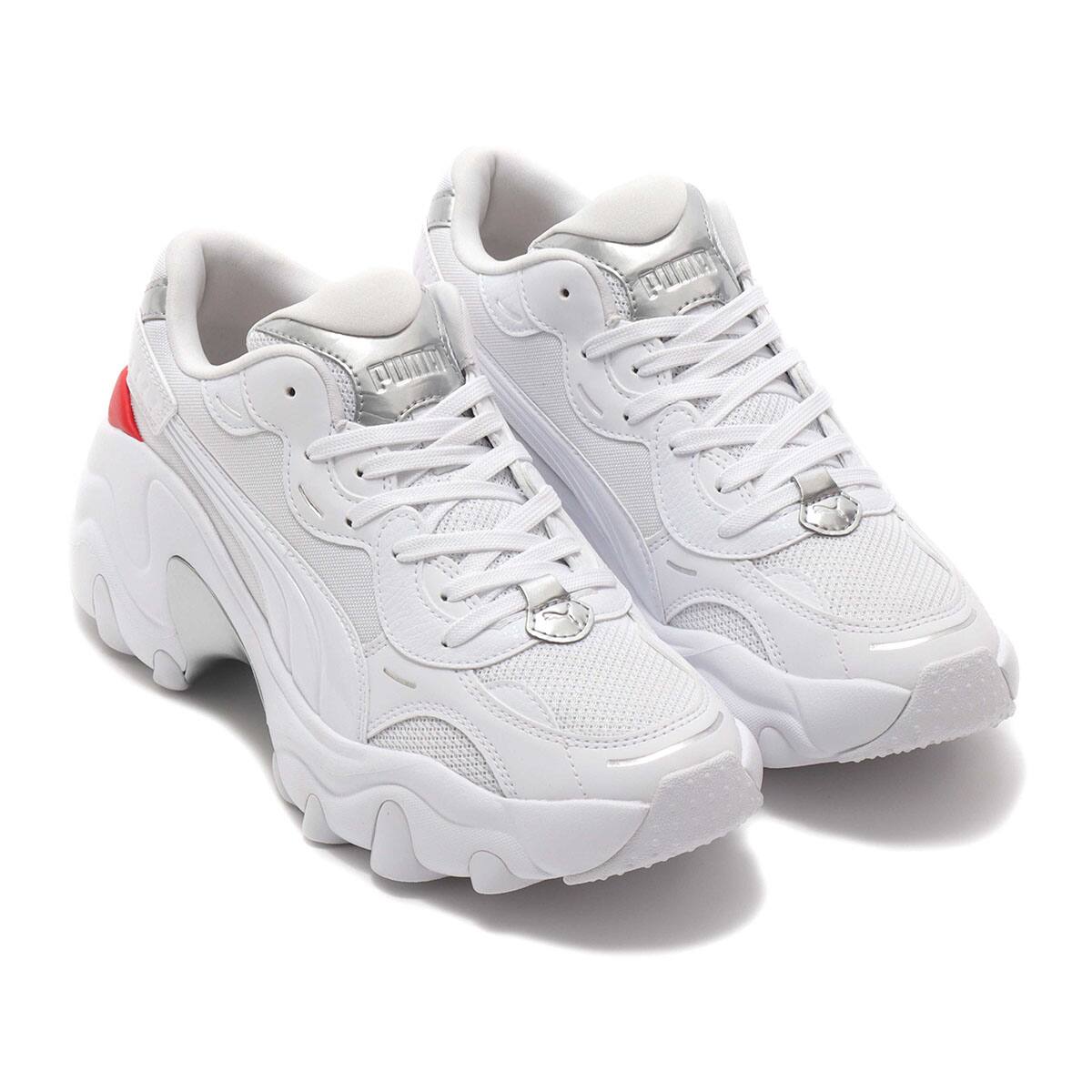 PUMA PULSAR WEDGE TECH GLAM WNS WHITE/SILVER 20FA-S_photo_large