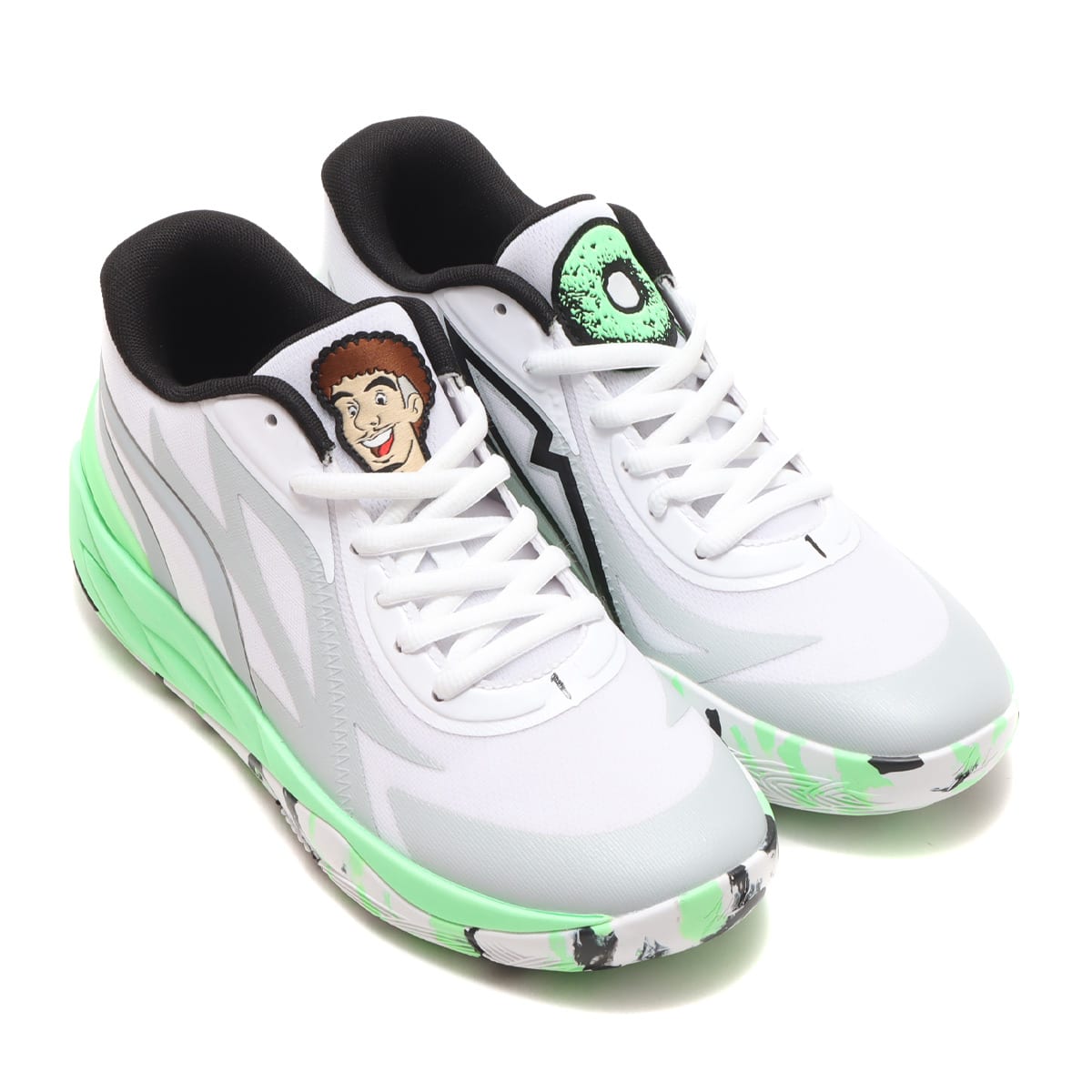 PUMA MB.02 LO LAMEL-O ELEKTRO GREEN-PUMA WHITE 23SP-I