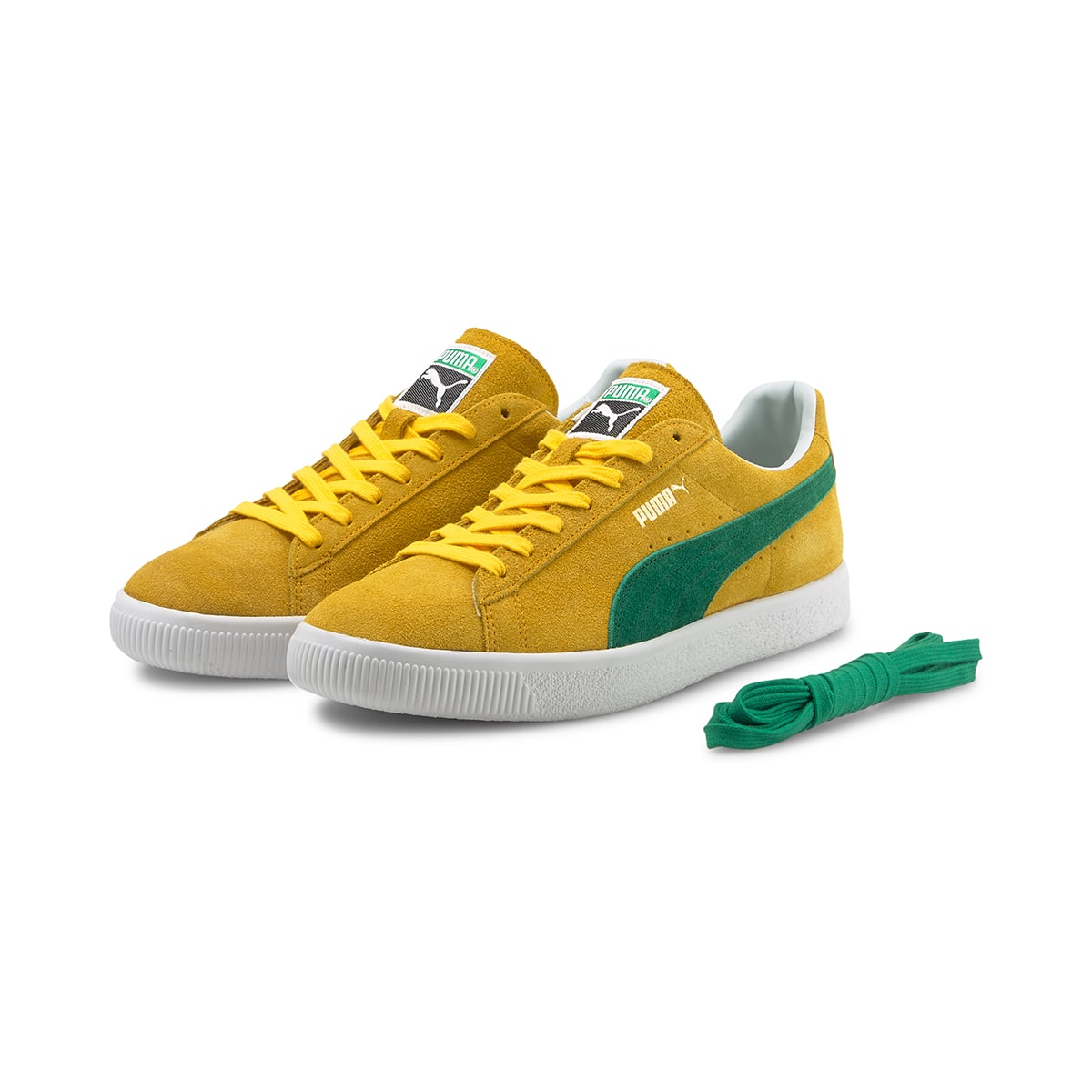 PUMA SUEDE VTG MIJ RETRO Spectra Yellow-Amazon Green 21SU-I