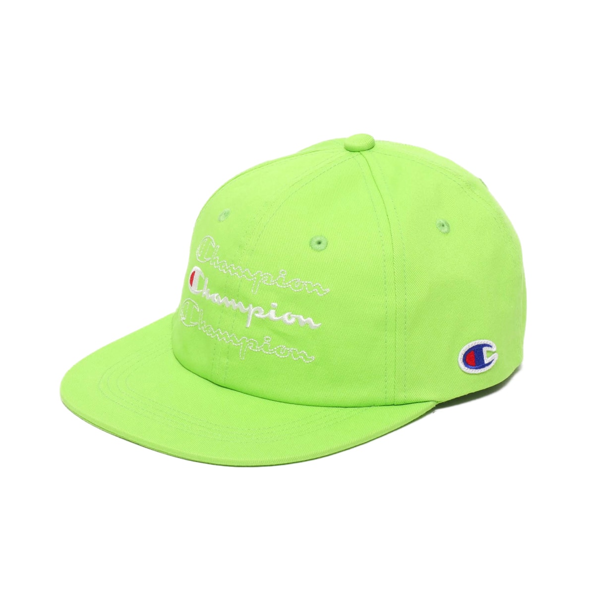 CHAMPION x ATMOS LAB 6PANEL CAP LIME 19FW-S_photo_large