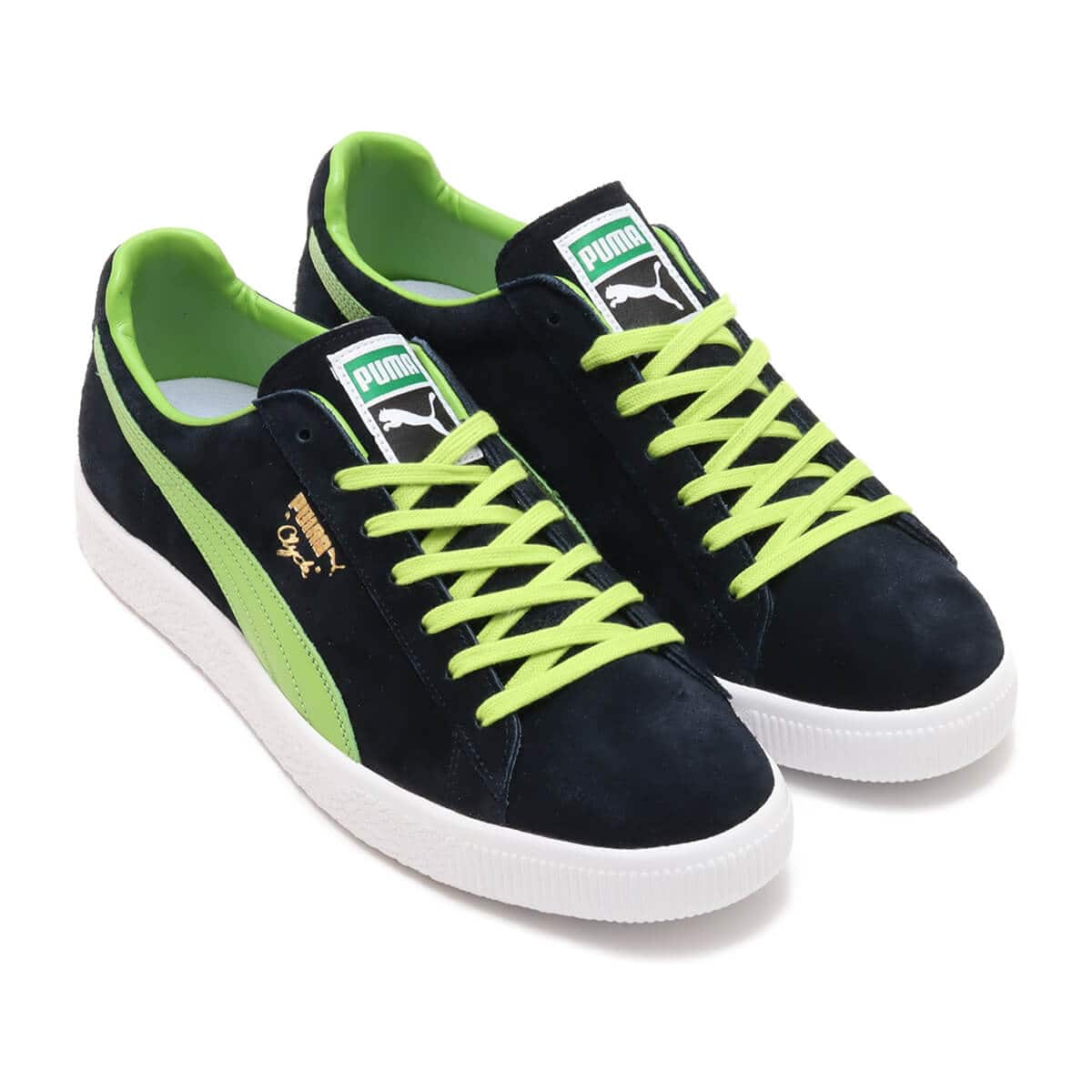 PUMA CLYDE CLYDEZILLA MIJ PUMA NAVY-LIME SMASH 23FA-I