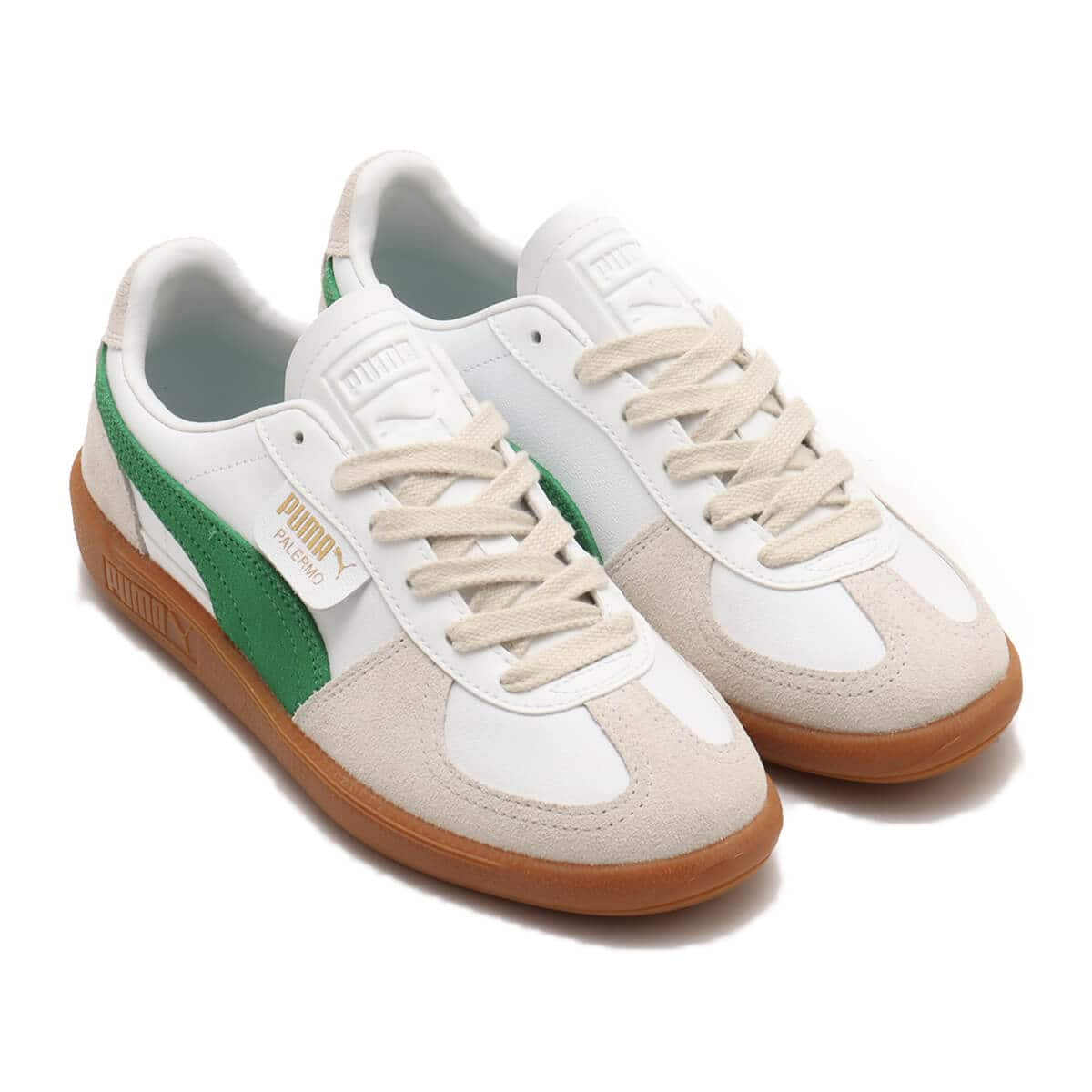 PUMA PALERMO LTH PUMA WHITE-VAPOR GRAY-ARCHIV