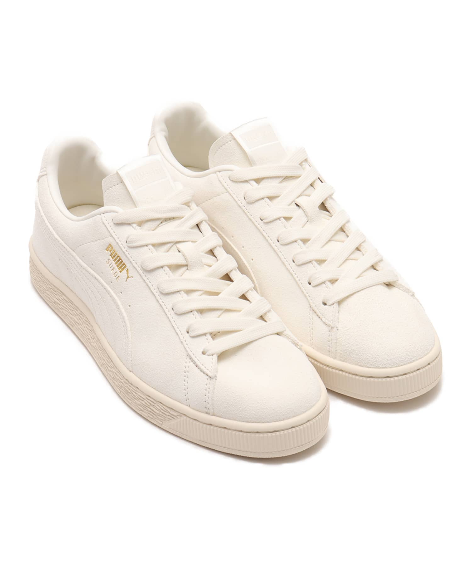 PUMA SUEDE CHARLES F. STEAD II PUMA WHITE-PUMA WHITEのメイン画像