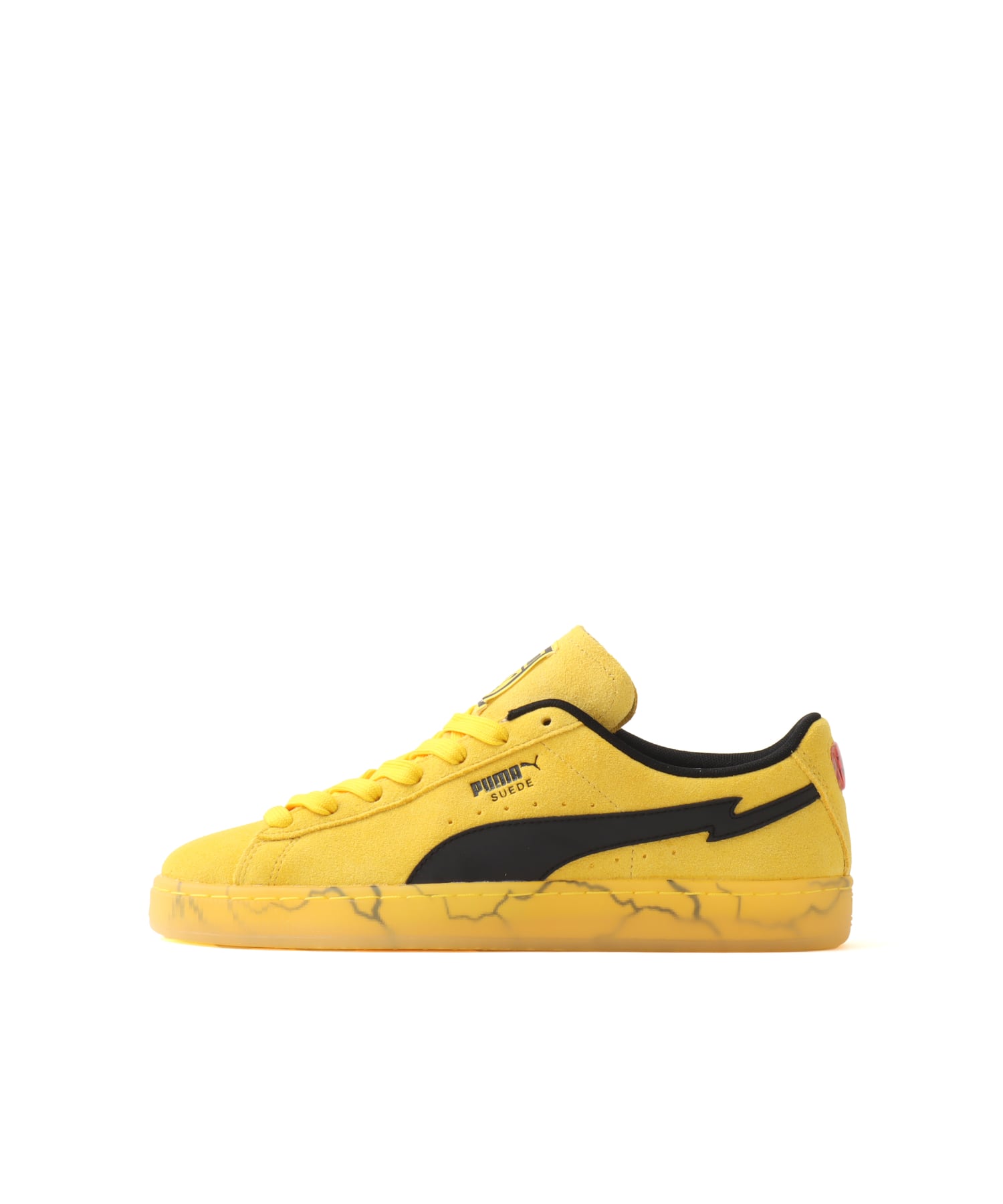 PUMA SUEDE PIKACHU ENERGIZING YELLOW-PUMA BLACKのメイン画像