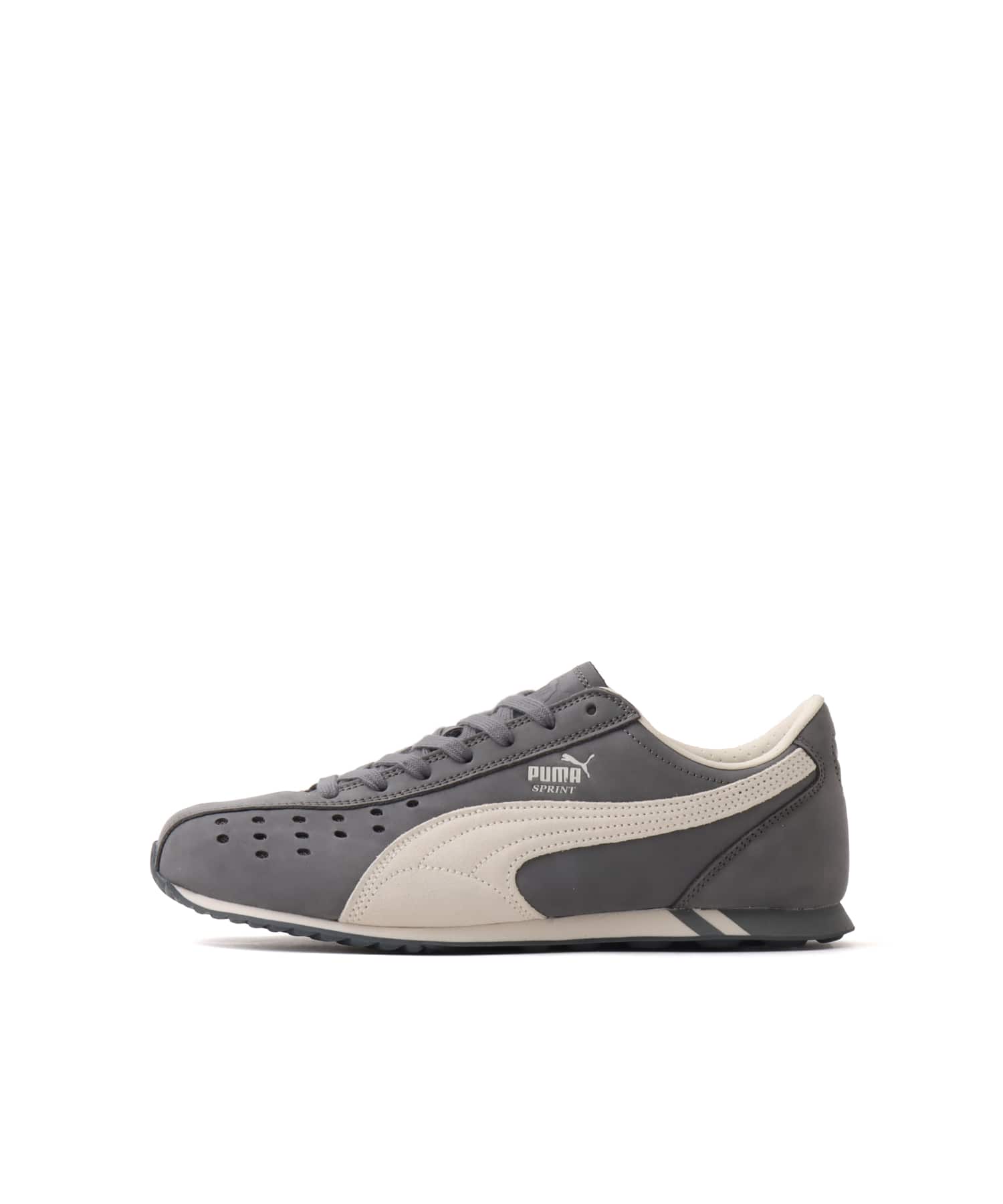 PUMA SPRINT NUBACK FLAT MEDIUM GRAY-ALPINE SNOWのメイン画像