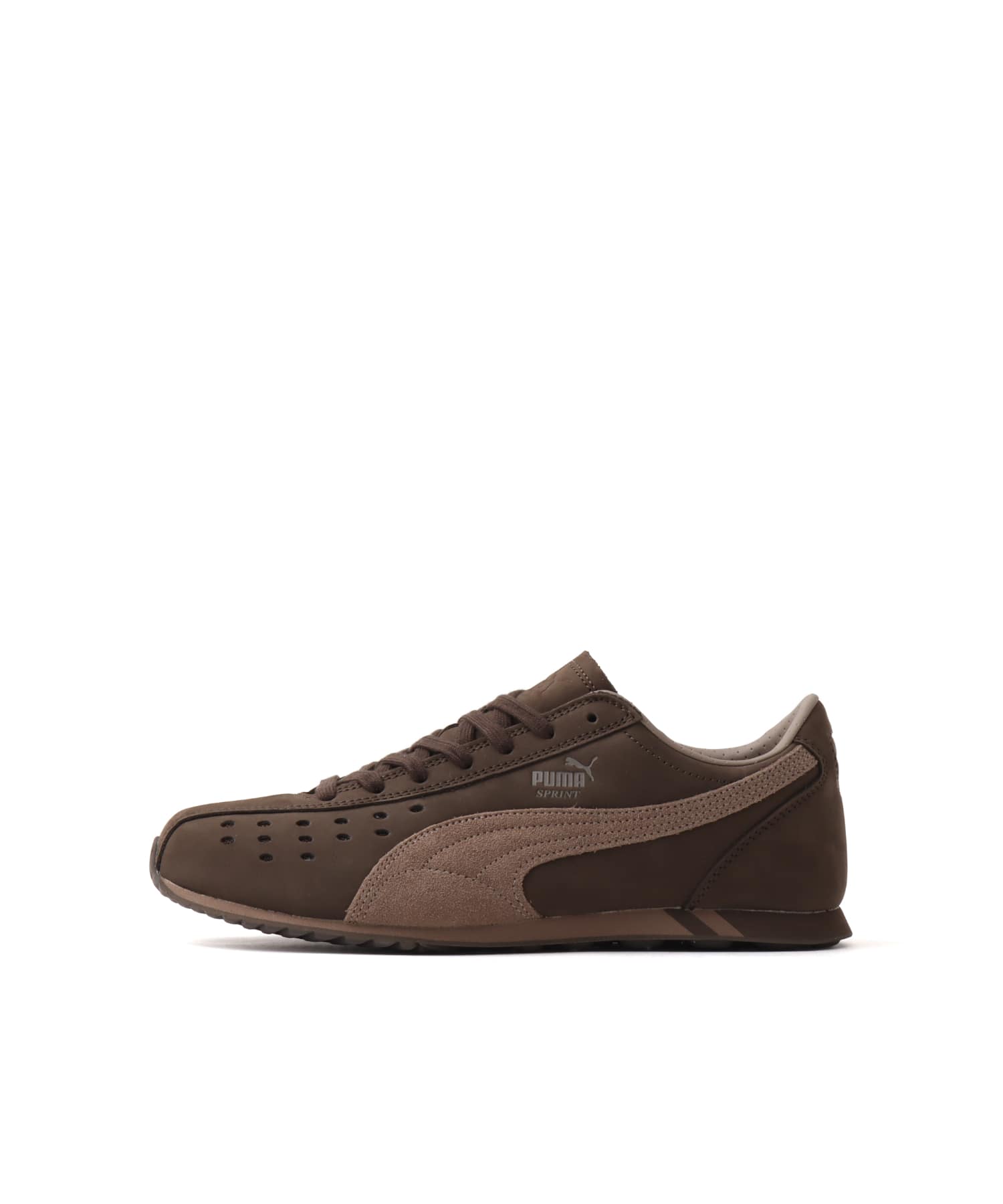 PUMA SPRINT NUBACK CHOCOLATE-TOTALLY TAUPEのメイン画像