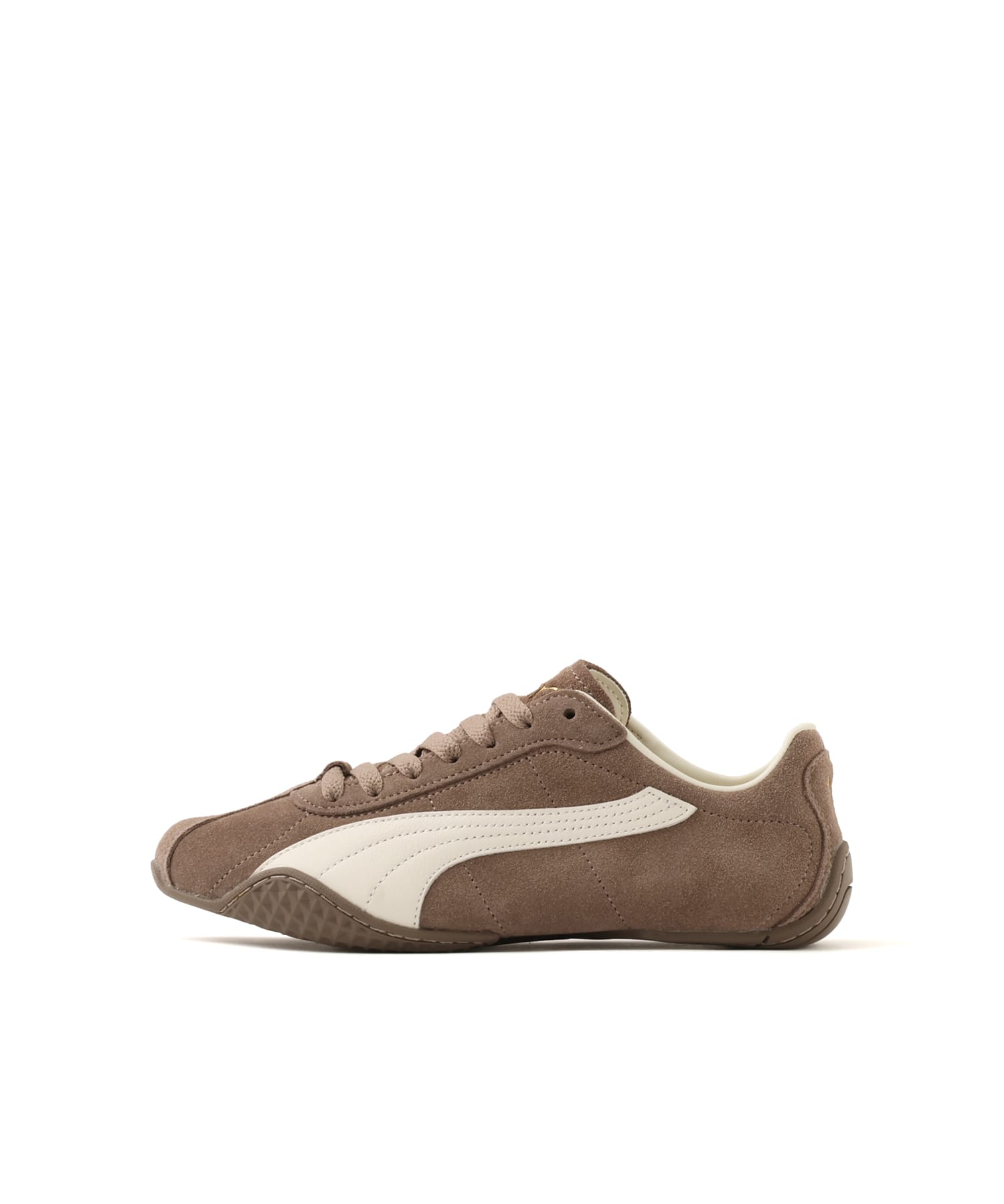 PUMA K-STREET MA SUEDE TOTALLY TAUPE-WARM WHITEのメイン画像