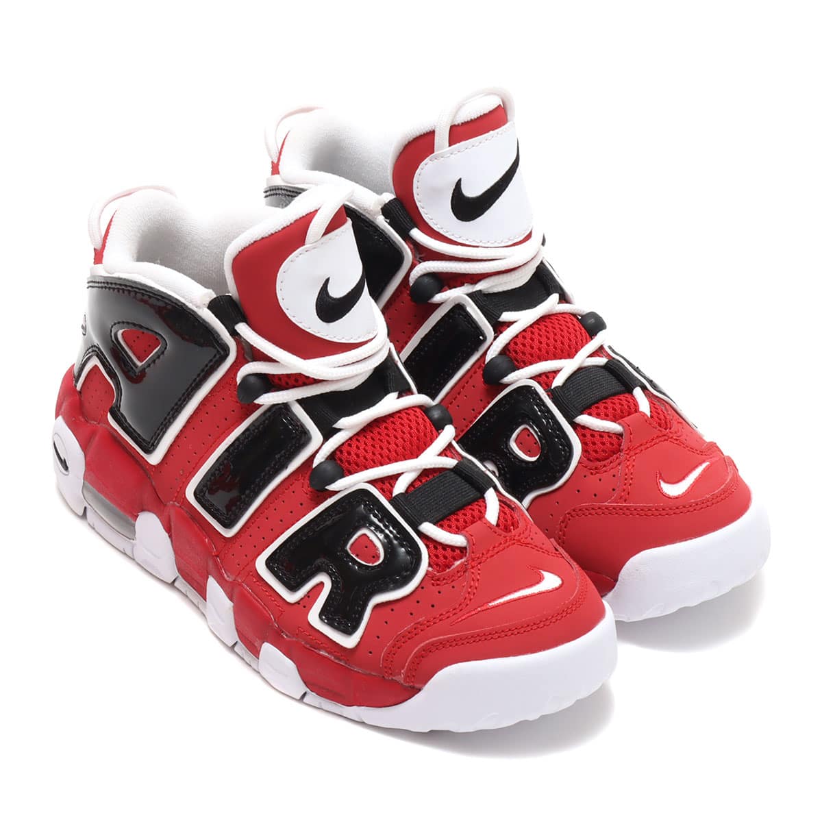 NIKE AIR MORE UPTEMPO (GS) VARSITY RED/WHITE-BLACK 21SP-I