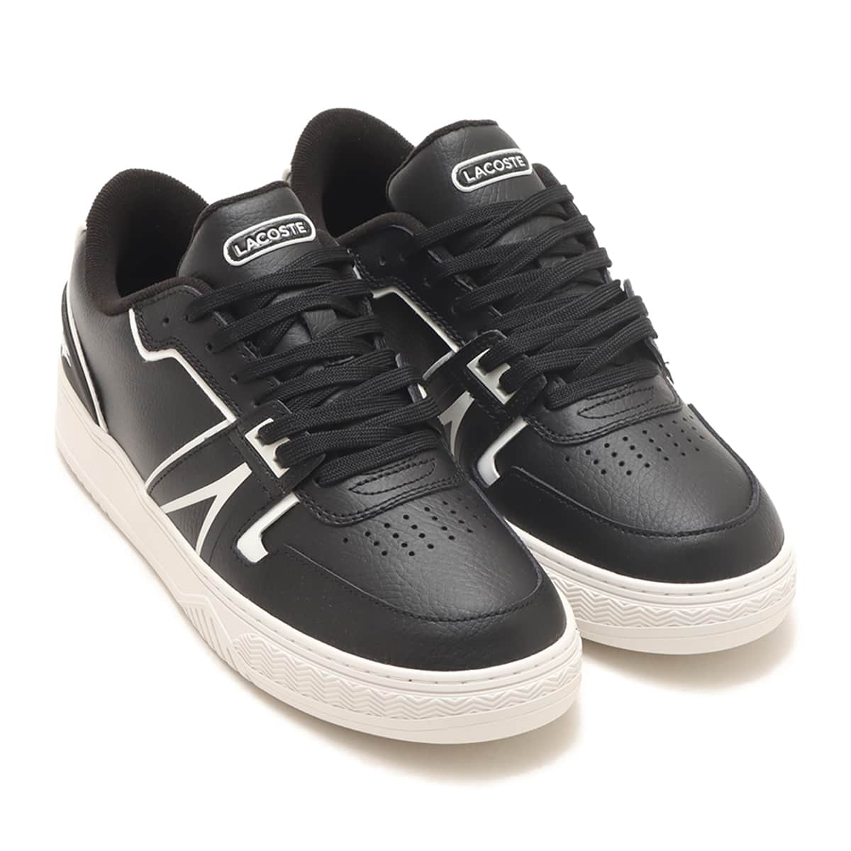 LACOSTE L001 123 7 SMA BLK/WHT 23FA-I