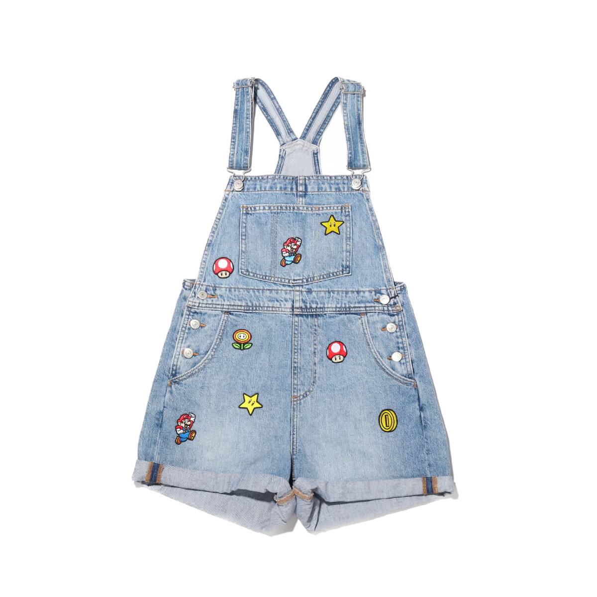 LEVI'S VINTAGE SHORTALL MARIO LIGHT INDIGO 20SS-S