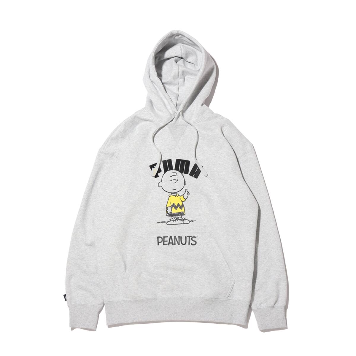 PUMA X PEANUTS HOODIE Light Gray Heather 21SP-I_photo_large