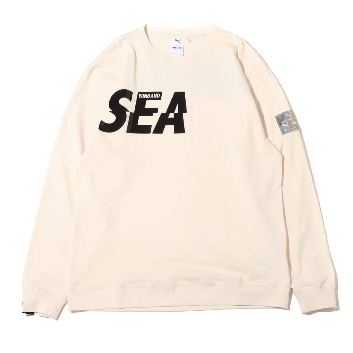 PUMA X WIND AND SEA LS TEE Eggnog 22SP-I