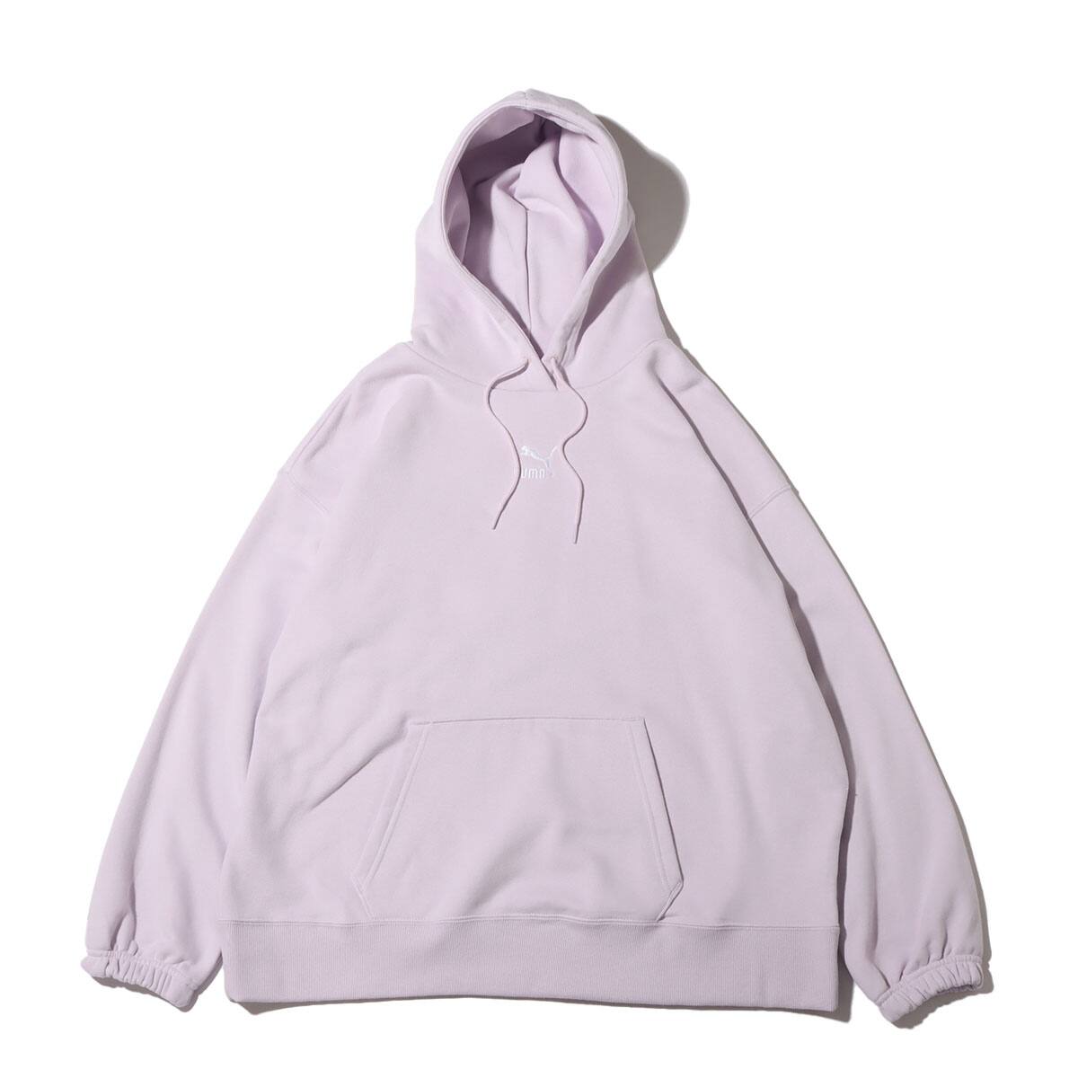 PUMA CLASSICS OVERSIZED HOODIE TR Lavender Fog 22SP-Iのメイン画像