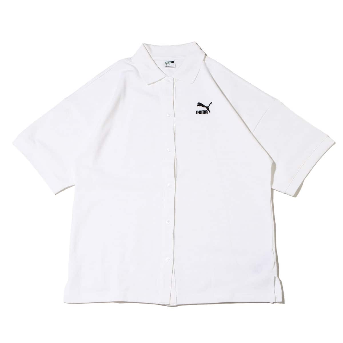 PUMA CLASSICS SHIRT PUMA WHITEのメイン画像