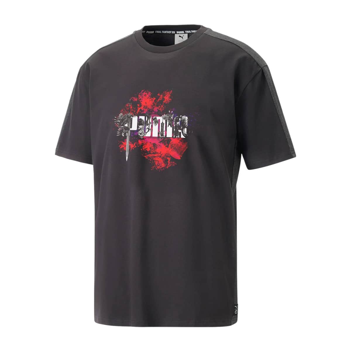 PUMA FFXIV ICON TEE PUMA BLACK 23SP-Iのメイン画像