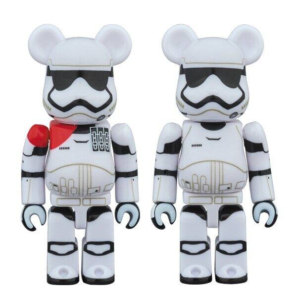 MEDICOM TOY FIRST ORDER STORMTROOPER & OFFICER STARWARS 2PACK 19FA-I