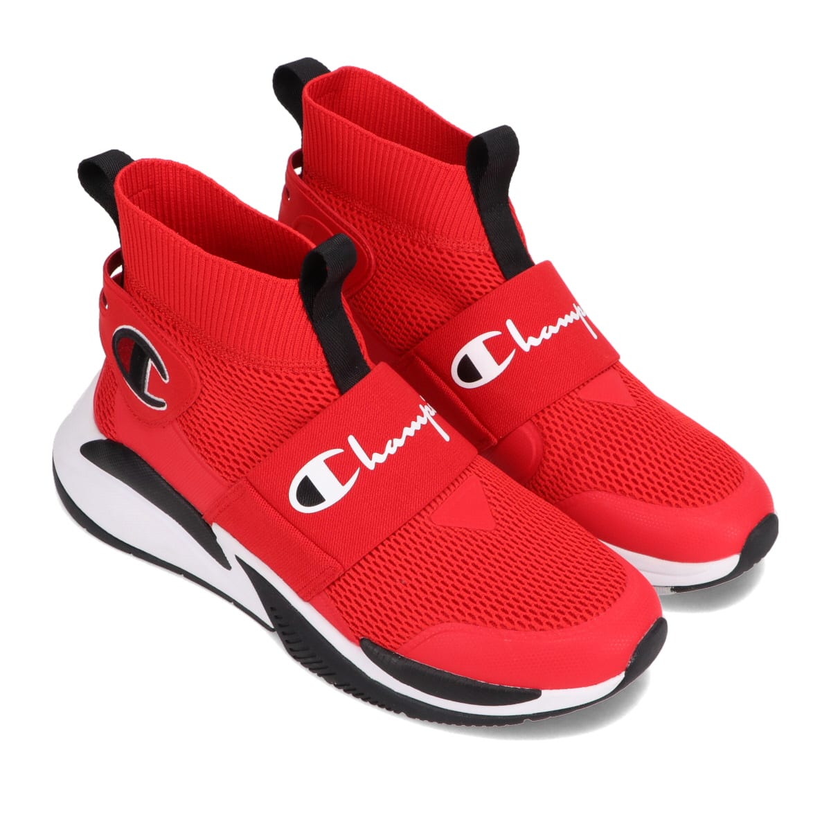 champion sock shoes red