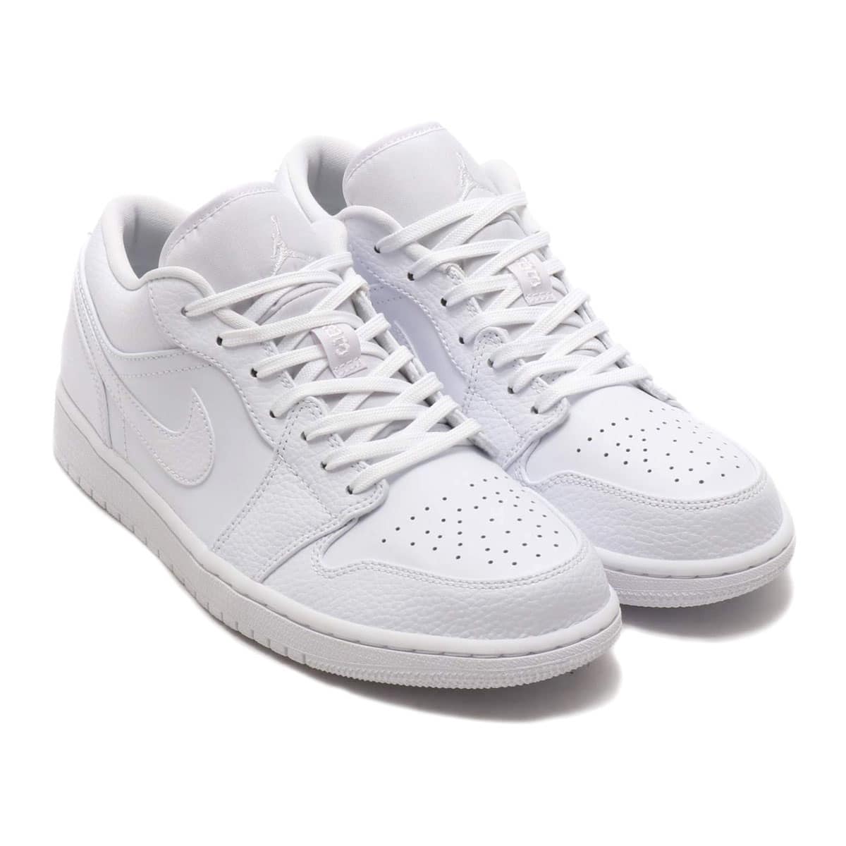 NIKE◇AIR JORDAN 1 LOW エアジョーダンロー ホワイト 553558-116 28.5