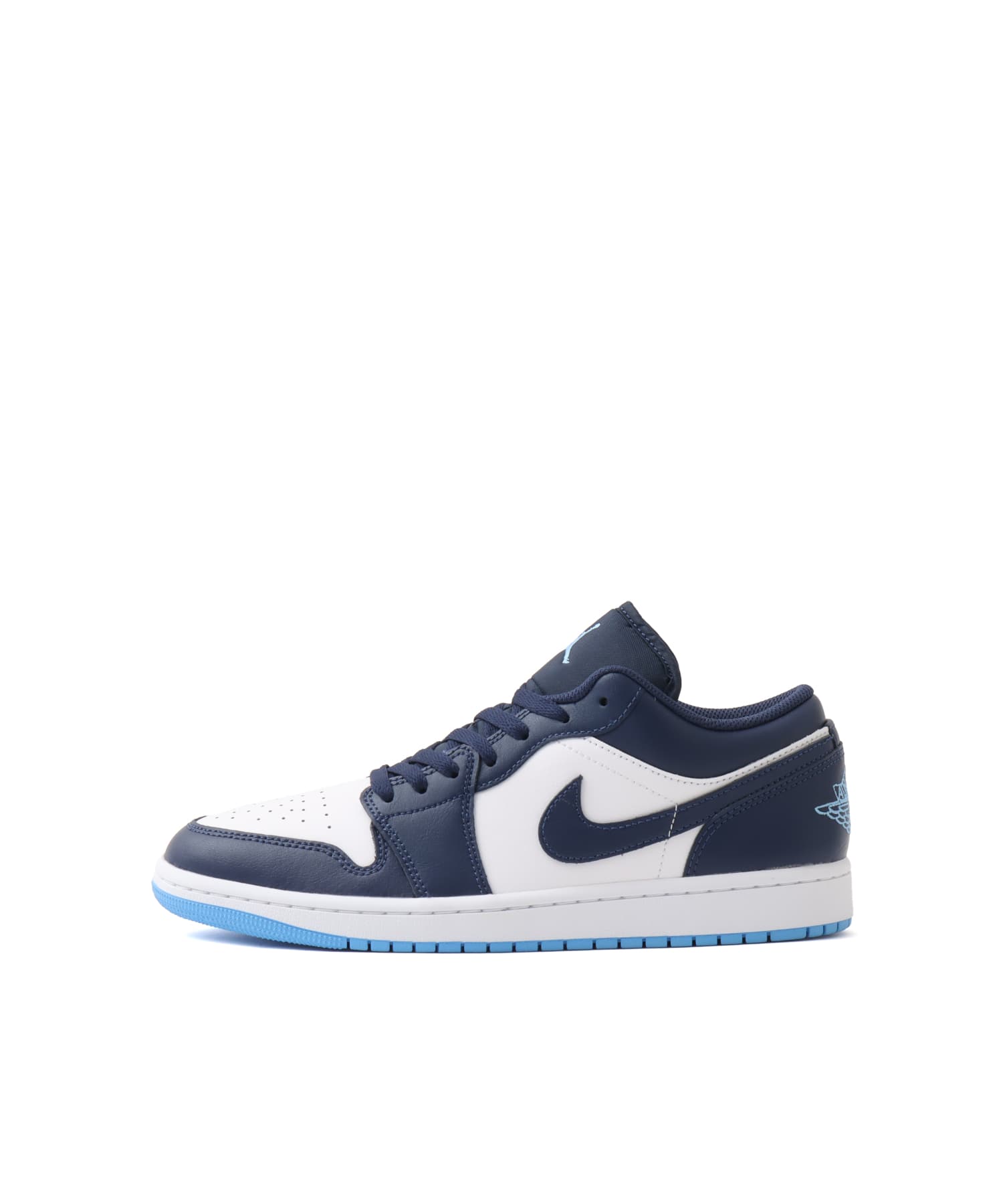 JORDAN BRAND AIR JORDAN 1 LOW MIDNIGHT NAVY/UNIVERSITY BLUE-WHITEのメイン画像