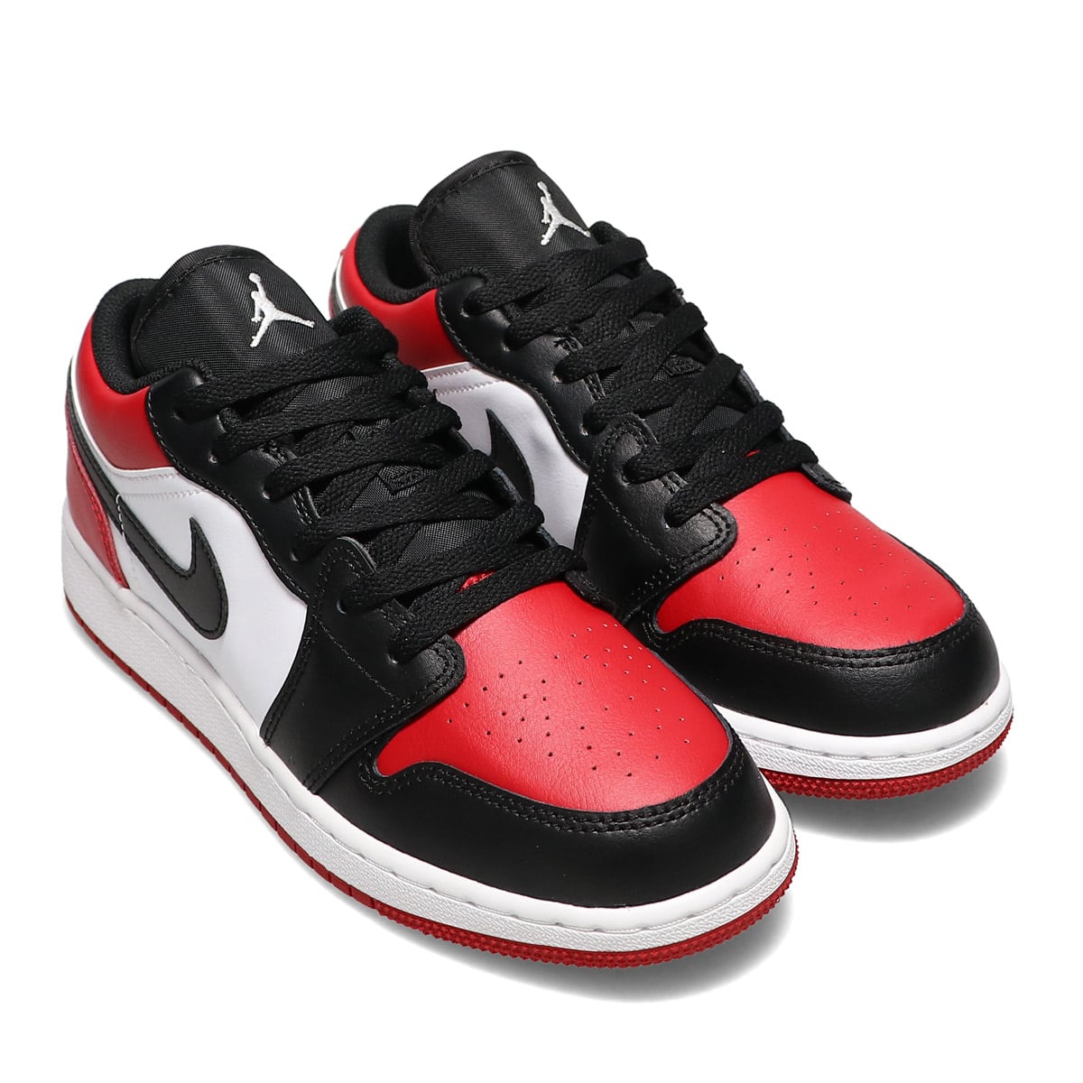 JORDAN BRAND AIR JORDAN 1 LOW (GS) GYM RED/WHITE-BLACK 22SP-I