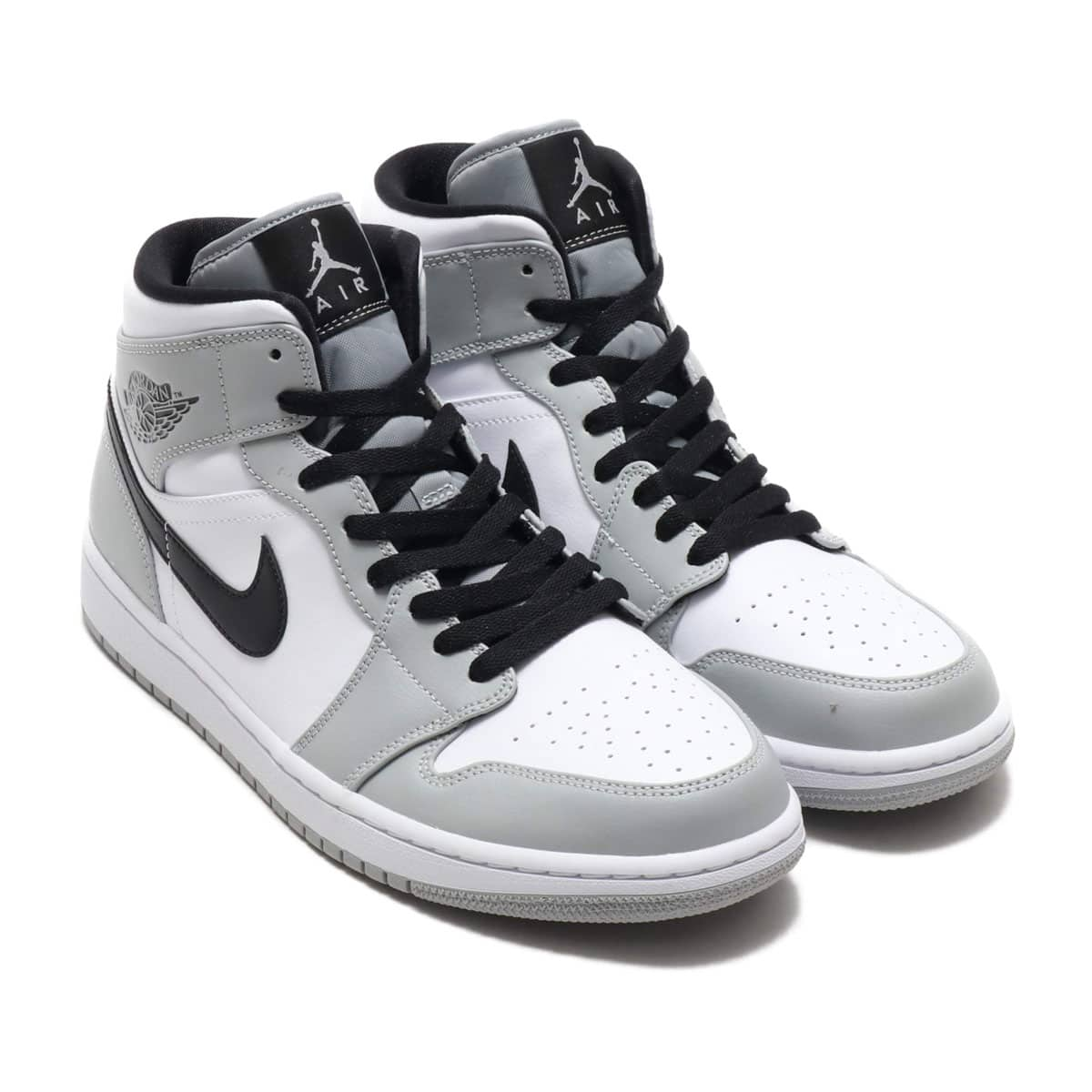 JORDAN BRAND AIR JORDAN 1 MID LT SMOKE GREY/BLACK-WHITE 24SP-S