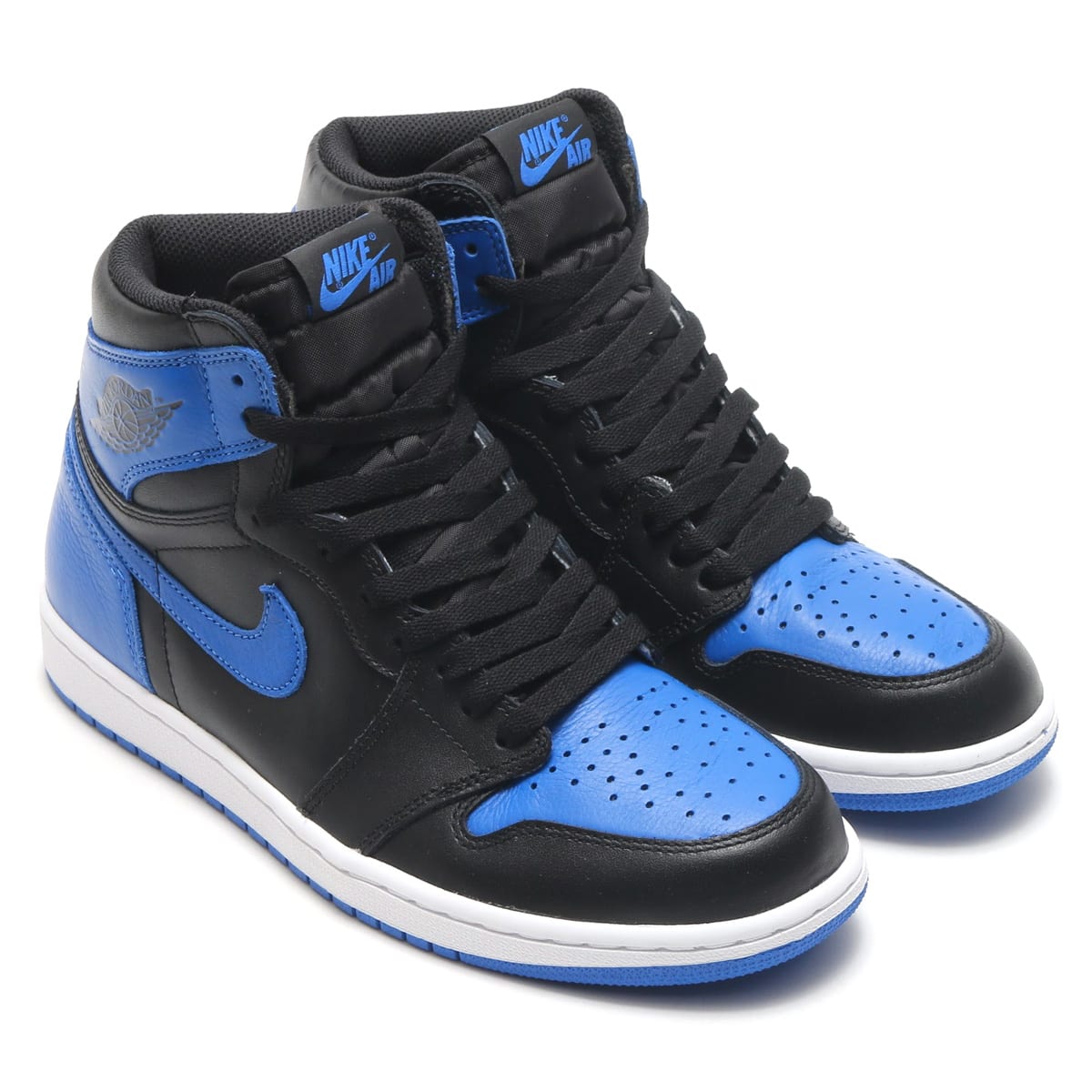 JORDAN BRAND AIR JORDAN 1 RETRO HIGH OG BLACK/ROYAL-WHITE