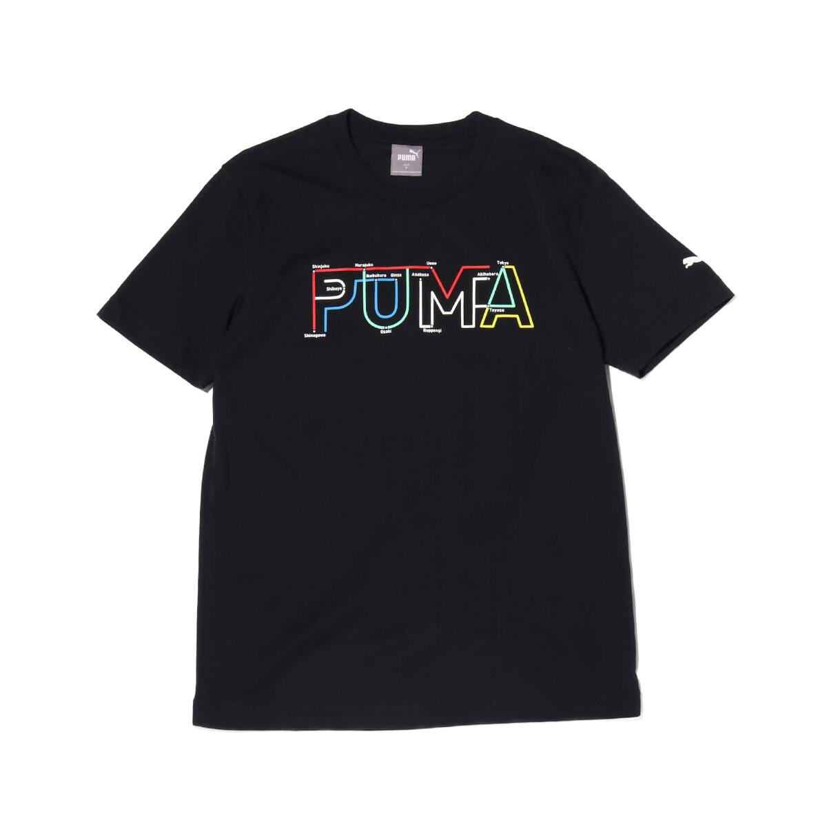 PUMA Graphic SS TEE PUMA BLACK 20SP-I_photo_large