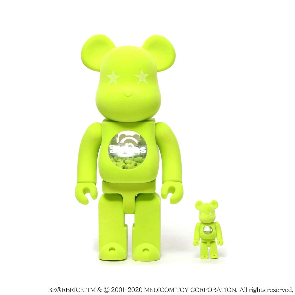 BE@RBRICK atmos x LACOSTE 100% & 400%