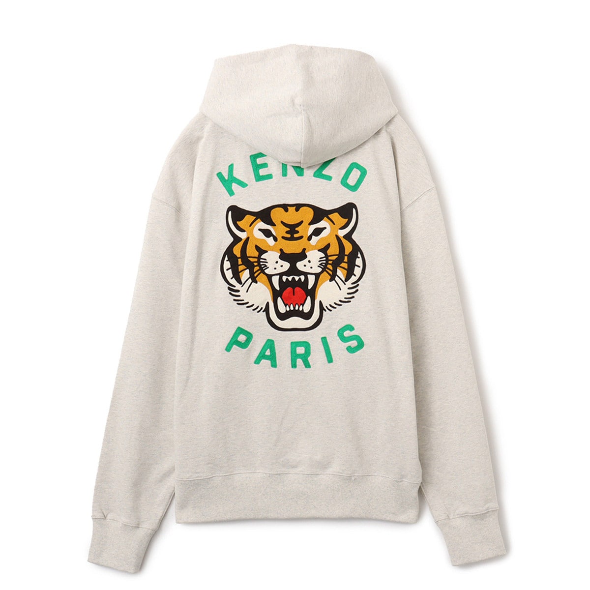 KENZO LUCKY TIGER OVERSIZE HOODIE Pale Grey |atmos（アトモス） 公式オンラインストア