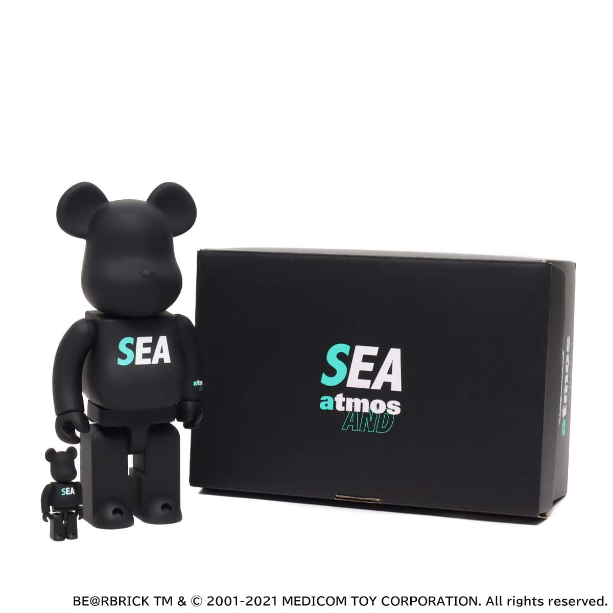 BE@RBRICK atmos × WIND AND SEA 100%&400%-eastgate.mk