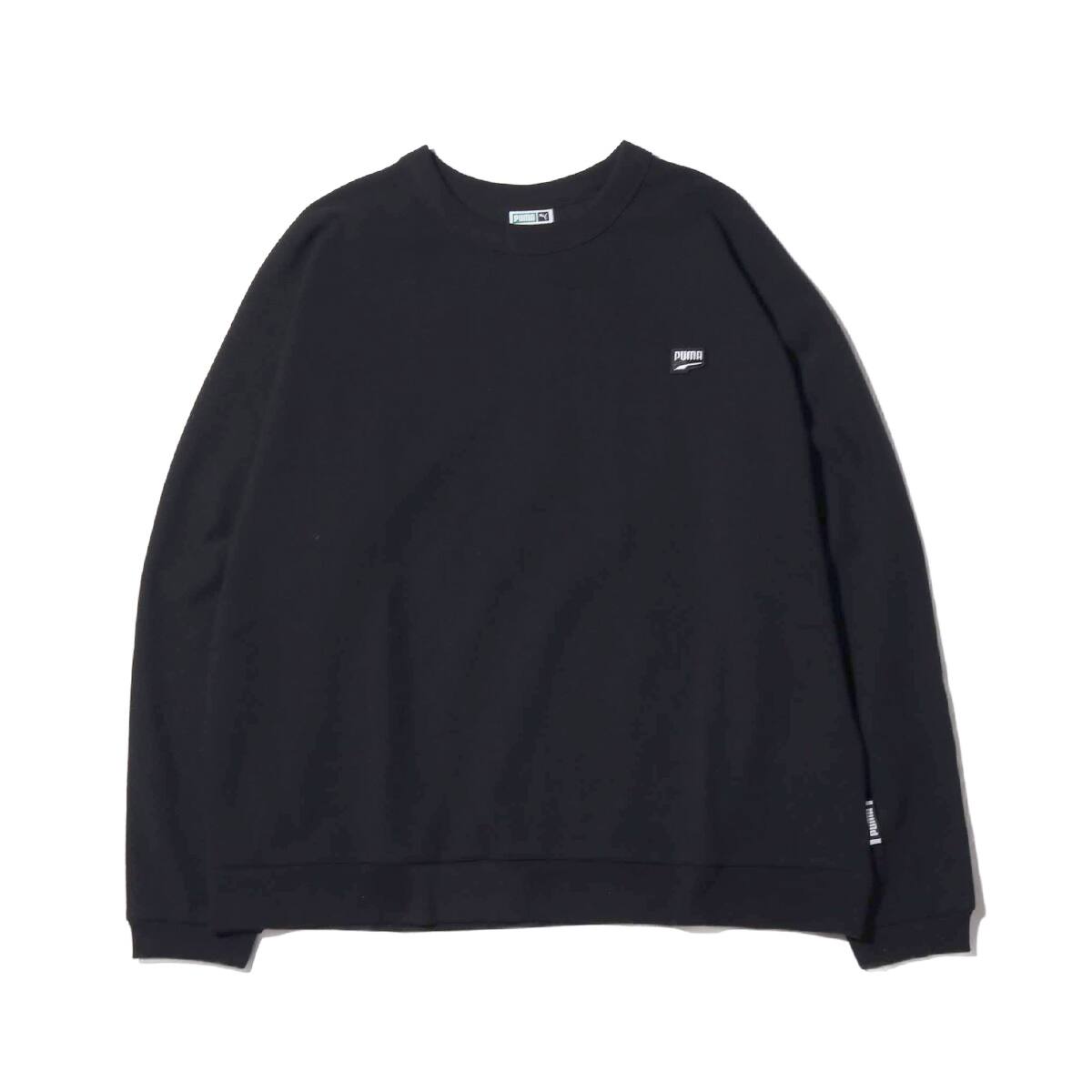 PUMA DOWNTOWN CREWSWEAT PUMA BLACK 19FA-I_photo_large
