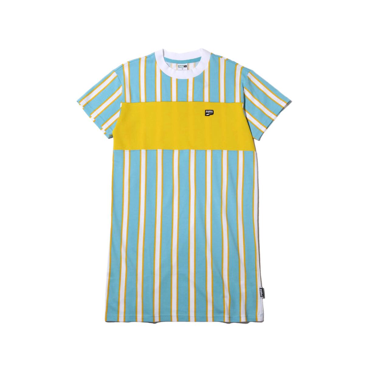 PUMA DOWNTOWN STRIPE DRESS MILKY BLUE 19FA-I_photo_large