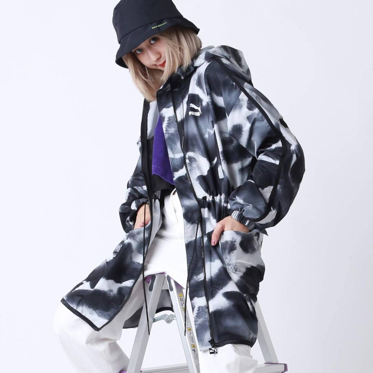 PUMA CLOUD PACK AOP PARKA PUMA BLACK-AO 19HO-I_photo_large