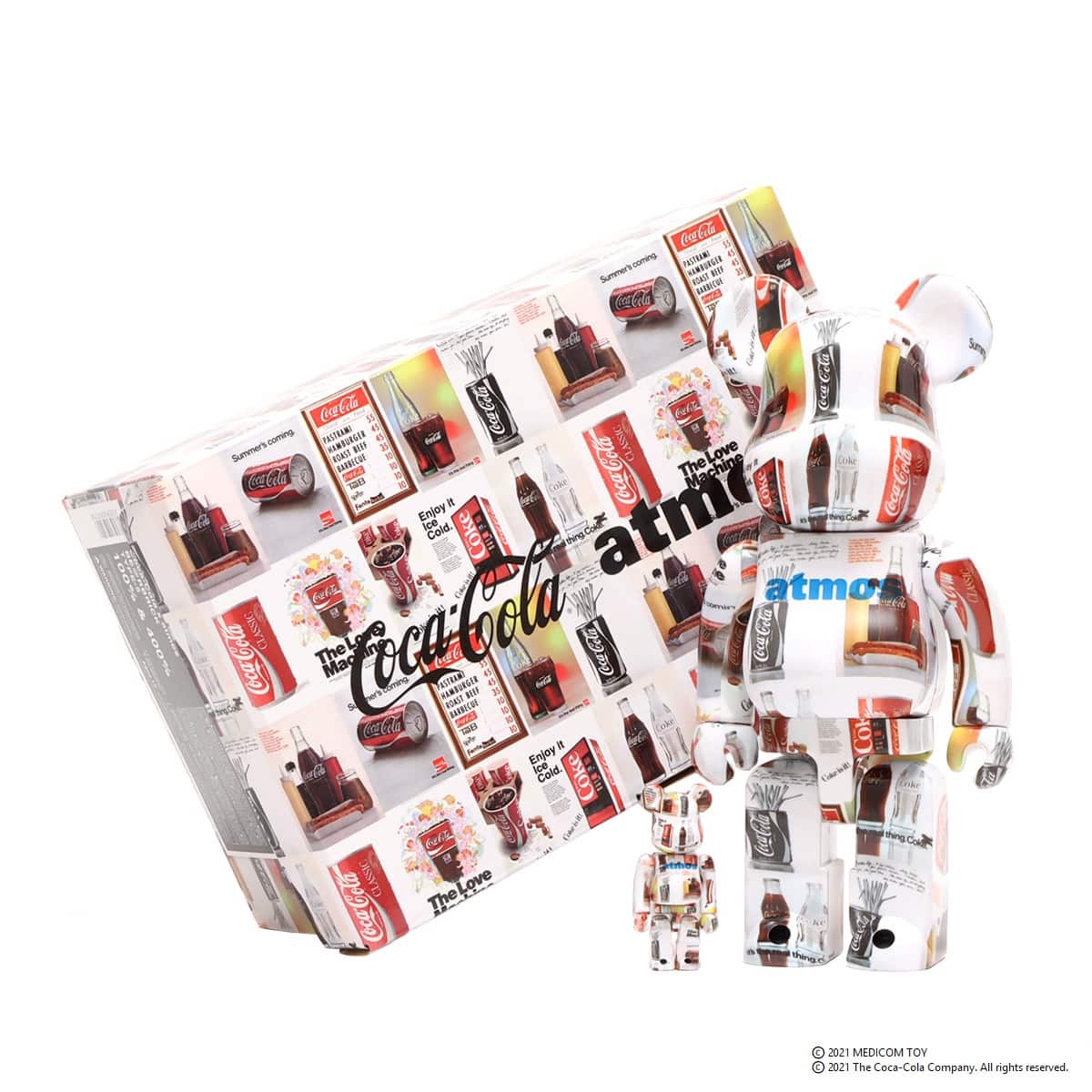 コカコーラ MEDICOM Coca-cola東京100%400%の通販 by さと's shop 