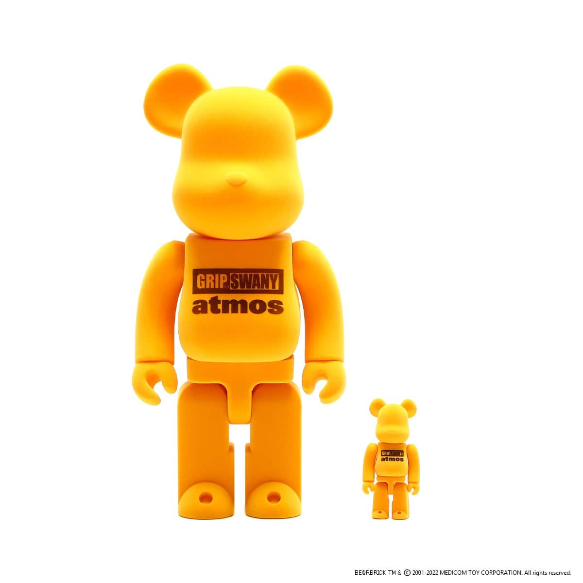 MEDICOM TOY BE@RBRICK atmos x GRIPSWANY | www.innoveering.net